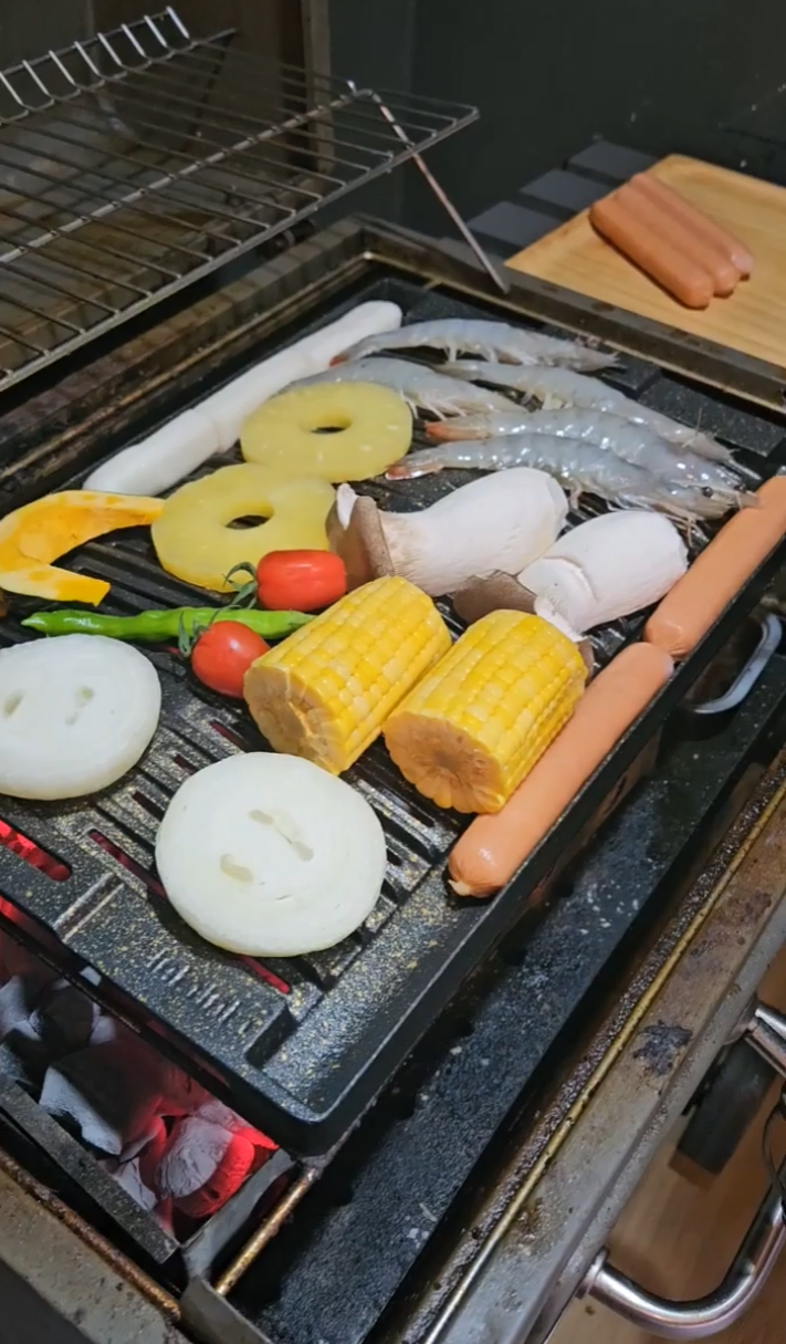 강경숯불바베큐 메뉴 목록 이미지