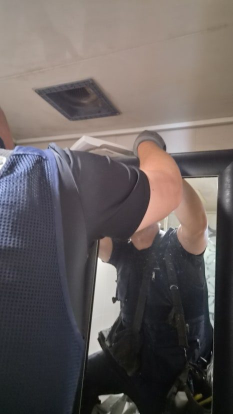 울산 북구 매곡동 월드메르디앙 화장실 환풍기 교체 후 문제 해결 상태 확인