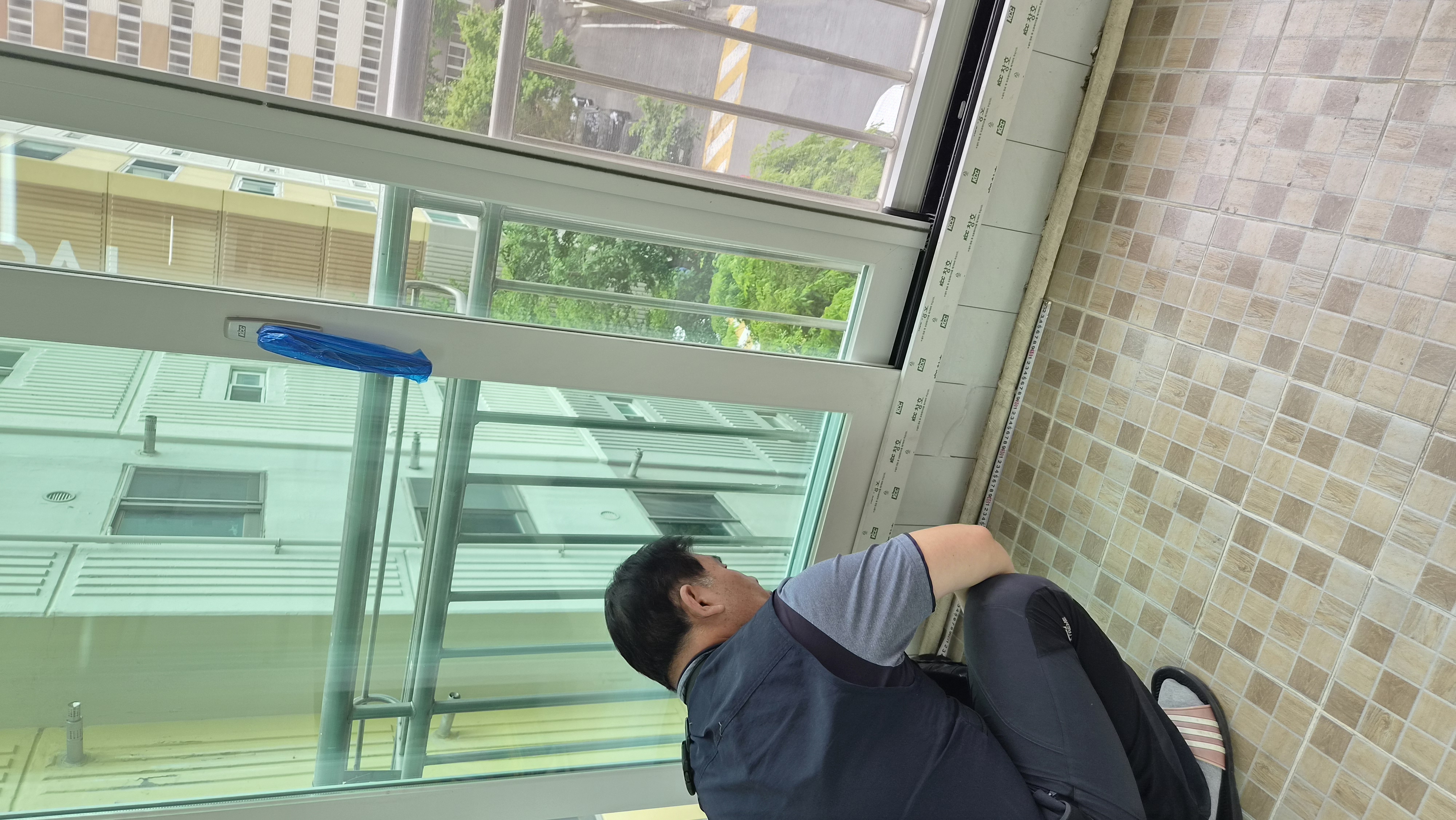 샤시 교체 현장 기록 이미지